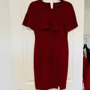 BLACK HALO red dress